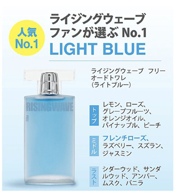 ٻҾ2 ͧԹ : Risingwave Free Light Blue Eau De Toilette Net Volume 50 ml