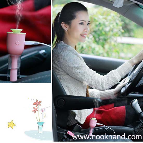 ٻҾ3 ͧԹ : USB Tulip Stick Ultrasonic Humidifier Desktop flower stalk designer moisture device