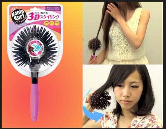 ٻҾ3 ͧԹ : Ѵ LUCKY TRENDY  Bomb Curl Brush