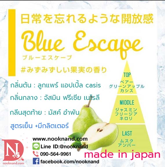 ٻҾ3 ͧԹ :  L'air De SAVON Perfume Jelly Blue Escape 45ml ٻẺ ٵ繼Ե 