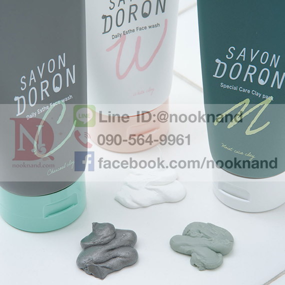 ٻҾ3 ͧԹ :  SAVON DORON DAILY ESTHE FACE WASH WHITE CLAY ش仴ǹͧŹ 7 Դ