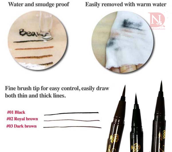 ٻҾ4 ͧԹ : (Ѻҧšѹ)CreerBeaute LADY OSCAR Liquid Eyeliner Black Ź (մ)