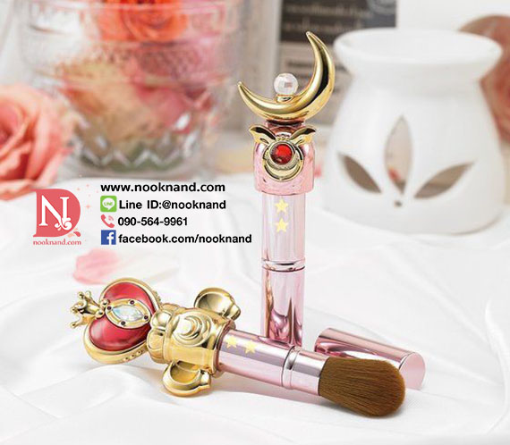 ٻҾ4 ͧԹ : CREER BEAUTE Miracle Romance Spiral Heart Moon Rod Cheek Brush