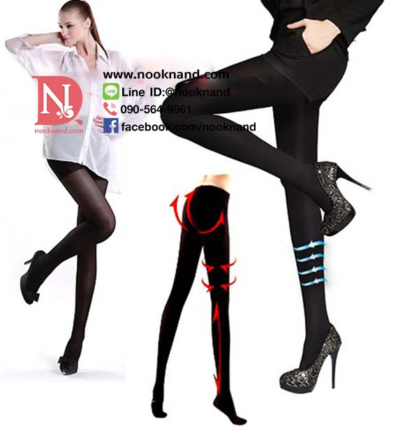 ٻҾ5 ͧԹ : اͧŤ TINCOCO Legging Slimming Stocking Socks 680D