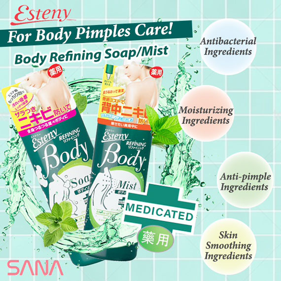 ٻҾ6 ͧԹ : SANA ESTENY REFINING BODY SOAPʺǦ͡ӨѴǺǳѧСҧ͡ 