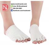 จัดโปร !ถุงเท้าบำรุงปลายฝ่าเท้า รุ่นปลายเปิดที่นิ้ว ด้านในเคลือบเจลบำรุง จัดโปร !ถุงเท้าบำรุงปลายฝ่าเท้า รุ่นปลายเปิดที่นิ้ว ด้านในเคลือบเจลบำรุง