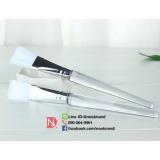 (รุ่นด้ามใส)แปรงทามาส์กหน้า สำหรับทาทรีทเม้นท์ บำรุงผิว (รุ่นด้ามใส)แปรงทามาส์กหน้า สำหรับทาทรีทเม้นท์ บำรุงผิว